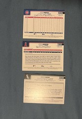 2025 Topps Update Holiday Foil 3 Card Lot- RC’s Black And Orange, Quero
