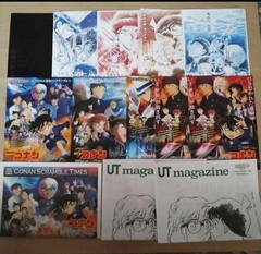 Detective Conan Movie UT Magazine Uniqlo Flyer Acrylic Set