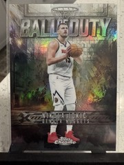 2025-26 Topps Chrome – Ball of Duty Nikola Jokić #BD-3 Refractor
