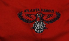 Zipway NBA Basketball Men&rsquo;s Atlanta Hawks Shorts – Black / Red