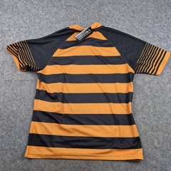 Cornwall Rugby Shirt Mens XL Black Yellow Kooga Union Jersey CRFU Top