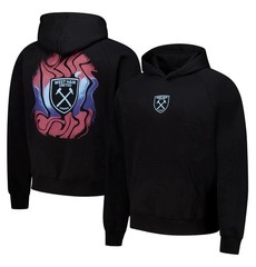 West Ham United Futbol Soccer Hoodie Unisex XL Black Large England Logo NWT