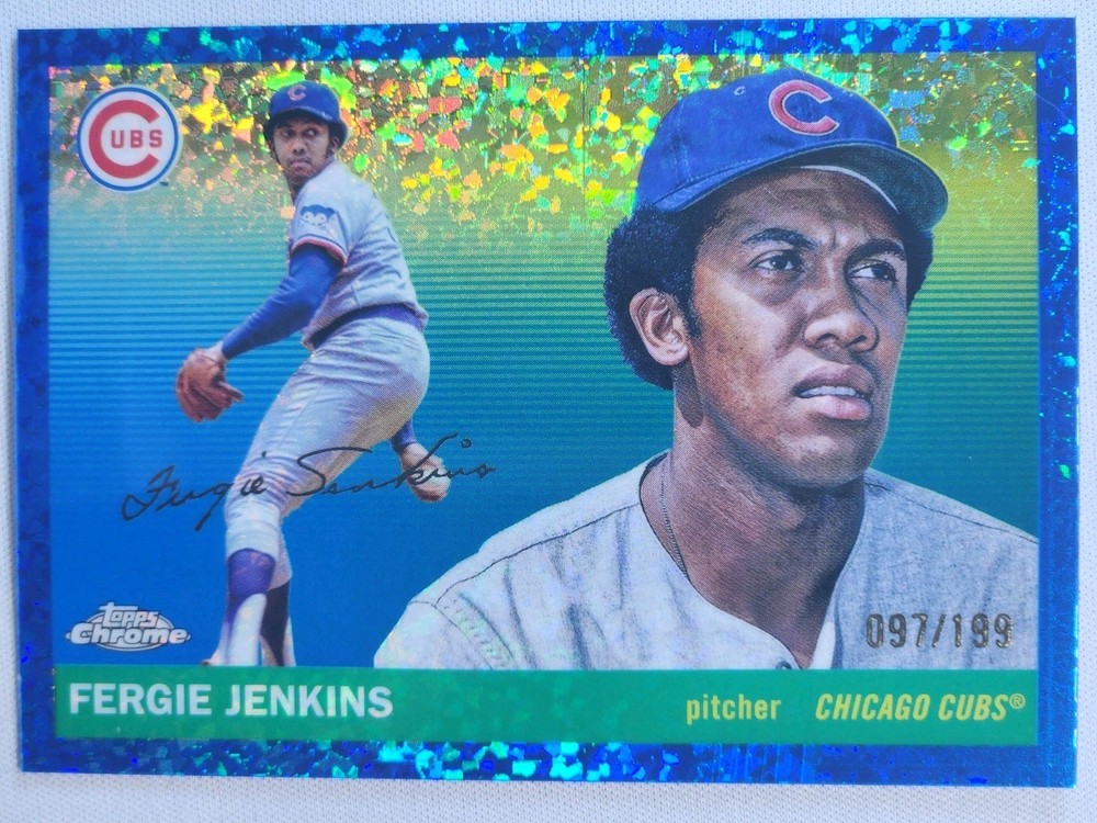 2025 Topps Chrome Platinum Anniversary – Fergie Jenkins #364 Blue…