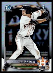 2026 Bowman Chrome Refractor Xavier Neyens Rookie Houston Astros #BDC-2