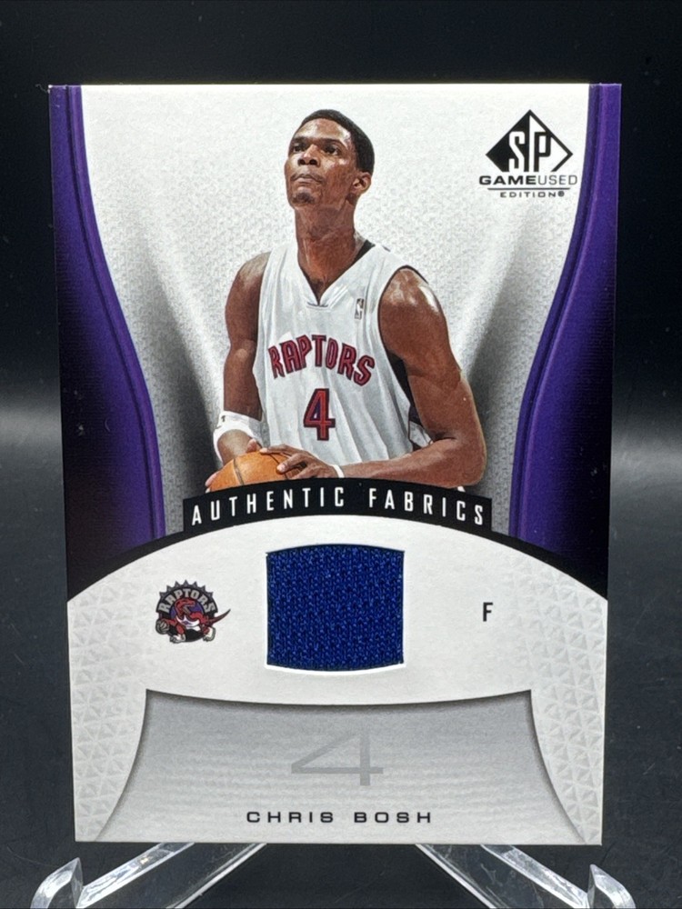 2006-07 SP Game Used Edition – Authentic Fabrics Chris Bosh #191 (MEM)