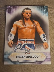 2021 Topps WWE Base Superstar Roster Card #193 British Bulldog wrestling card