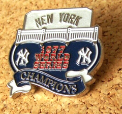 1977 World Series Champions Yankees pin New York Bradford Exchange MLB c46104