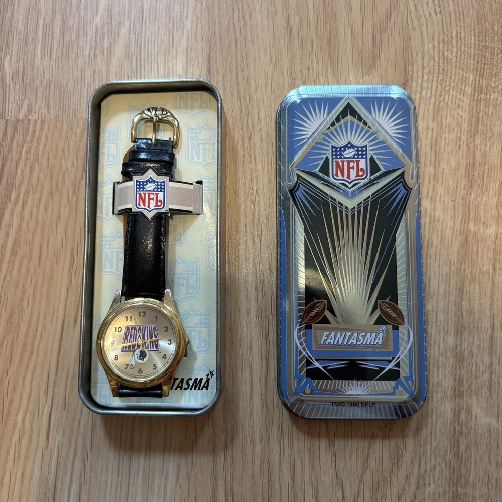 NFL Fantasma 1996 Washington Redskins Genuine Leather Watch