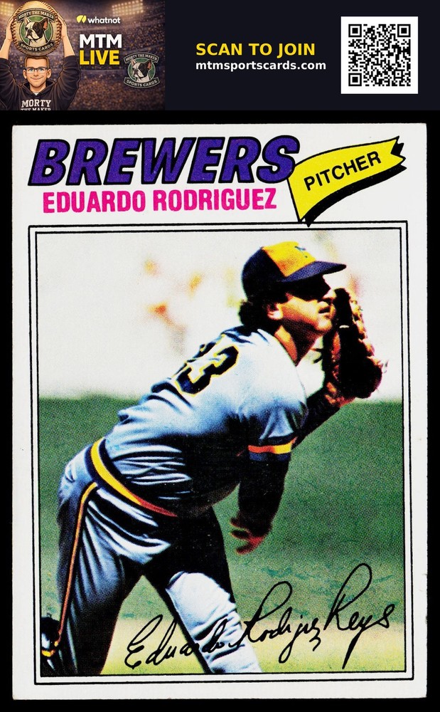 1977 Topps #361 Eduardo Rodriguez
