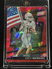 Arch Manning 2024 Panini National VIP #RP4 Rookie Red Ice /125