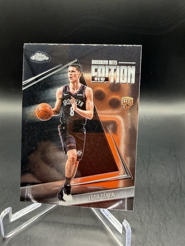 2025-26 Topps Chrome Update New Edition Egor Demin GR-11