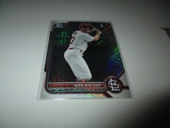 Won-Bin Cho 2022 1st Bowman Chrome Mojo Refractor #BCP-154