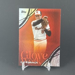 2026 Topps #GW-14 Cal Ripken Jr. Glove Work