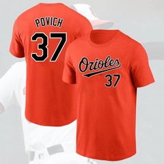 HOT !! Cade Povich #37 Baltimore Orioles 2026 Player Name & Number For Fans