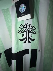 adidas Austin FC MLS Soccer Jersey White/Green/Black YETI XL