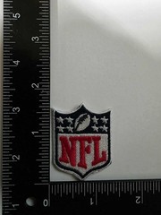 Football Logo NFL 8 Star Small 1.75&Prime; Iron/Sew On Embroidered Patch