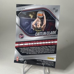 2025 Panini Prizm WNBA Caitlin Clark Orange Velocity #22 Indiana Fever