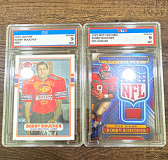 MVP Customs 2025 Bobby Boucher NFL Shields Custom Graded Lot (2) #BB1