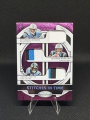 2025 Panini Certified Stitches in Time Johnson McMillan Legette /40 SITT-KTX