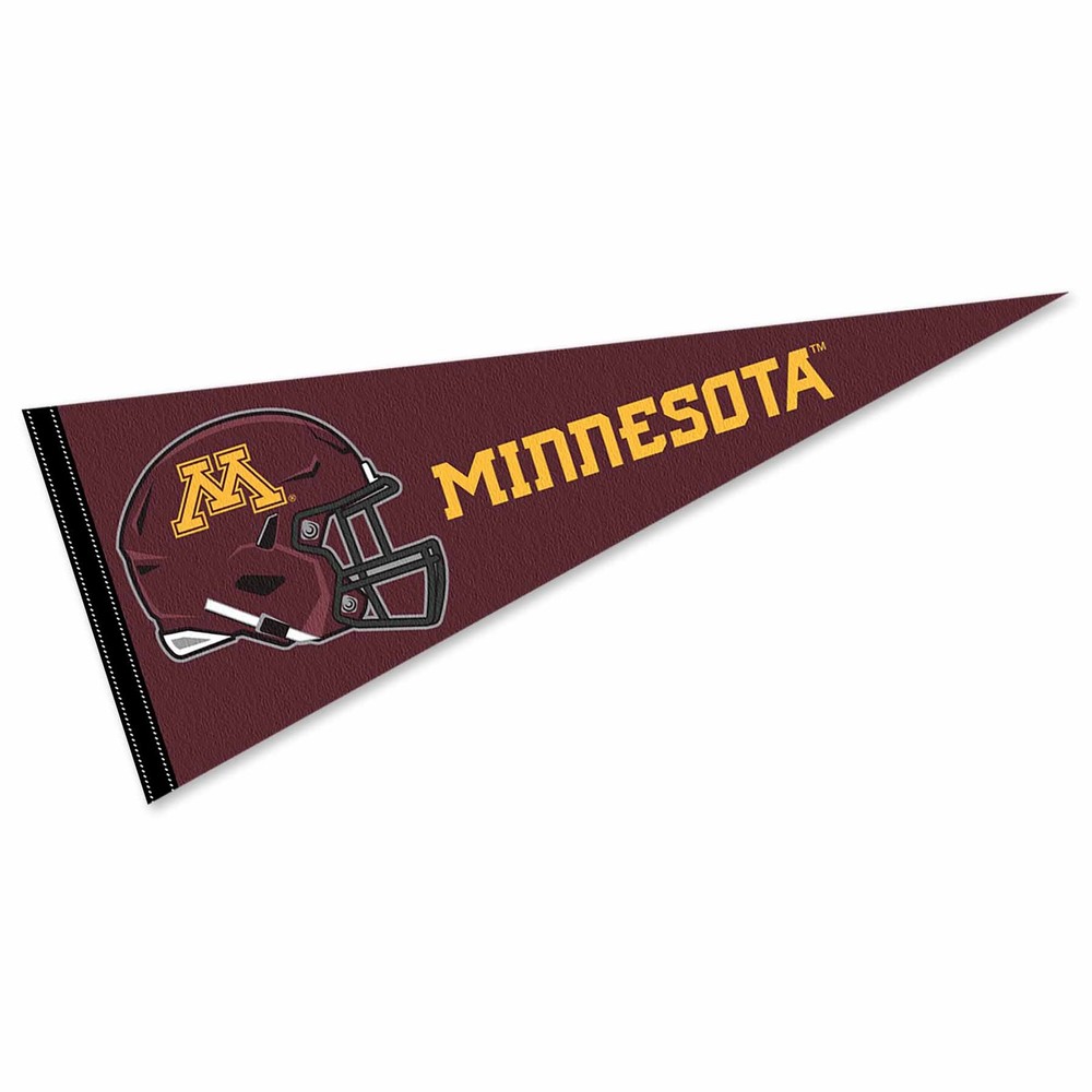 Minnesota Gophers 12 in X 30 in Football Helmet Pennant