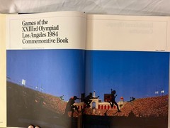 Los Angeles 1984 Olympics Commemorative Book Games Of The XXIIIrd Olympiad
