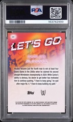 2025 TOPPS CHROME TENNIS LET&rsquo;S GO #LGO-1 CARLOS ALCARAZ PSA 10