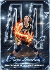 Paige Bueckers CUSTOM Card 🏀 44 Point Record Breaker 2025 WNBA – Standard Size