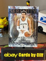 Victor Wembanyama 2025-26 Topps Chrome Basketball Serenity Spurs Wemby SY-1