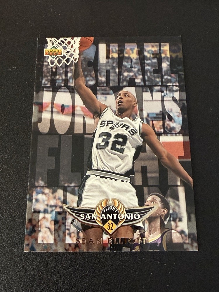 1993-94 Upper Deck Michael Jordan&rsquo;s Flight Team Sean Elliott #FT8