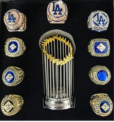 2025 Los Angeles Dodgers World Series MLB Championship 9 Rings Set +Trophy W Box
