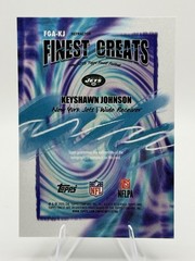 2025 Topps Finest Keyshawn Johnson Finest Greats Auto Refractor #FGA-KJ Jets